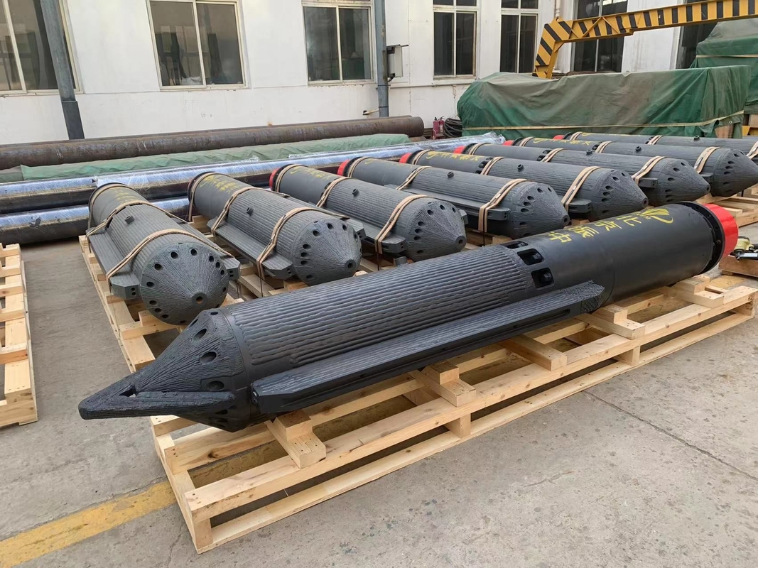 Wysokowydajny wibroflot o mocy 75kW do obróbki fundamentów. Urządzenie do głębokiego wibrowania gruntu