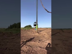 System Vibroflot z dolnym zasilaniem w metodzie suchej wyspy rekultywacyjnej