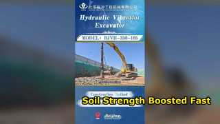 BVEM Hydraulic Vibroflot for Superior Soil Improvement