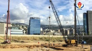 BVEM 75 kW Ulepszanie gruntu wibroflotacyjnego